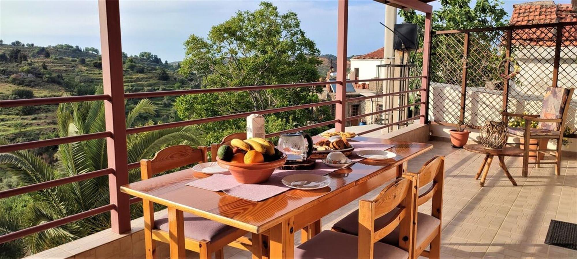 Aoria Traditional House With Stuning Mountain View Loulos Buitenkant foto
