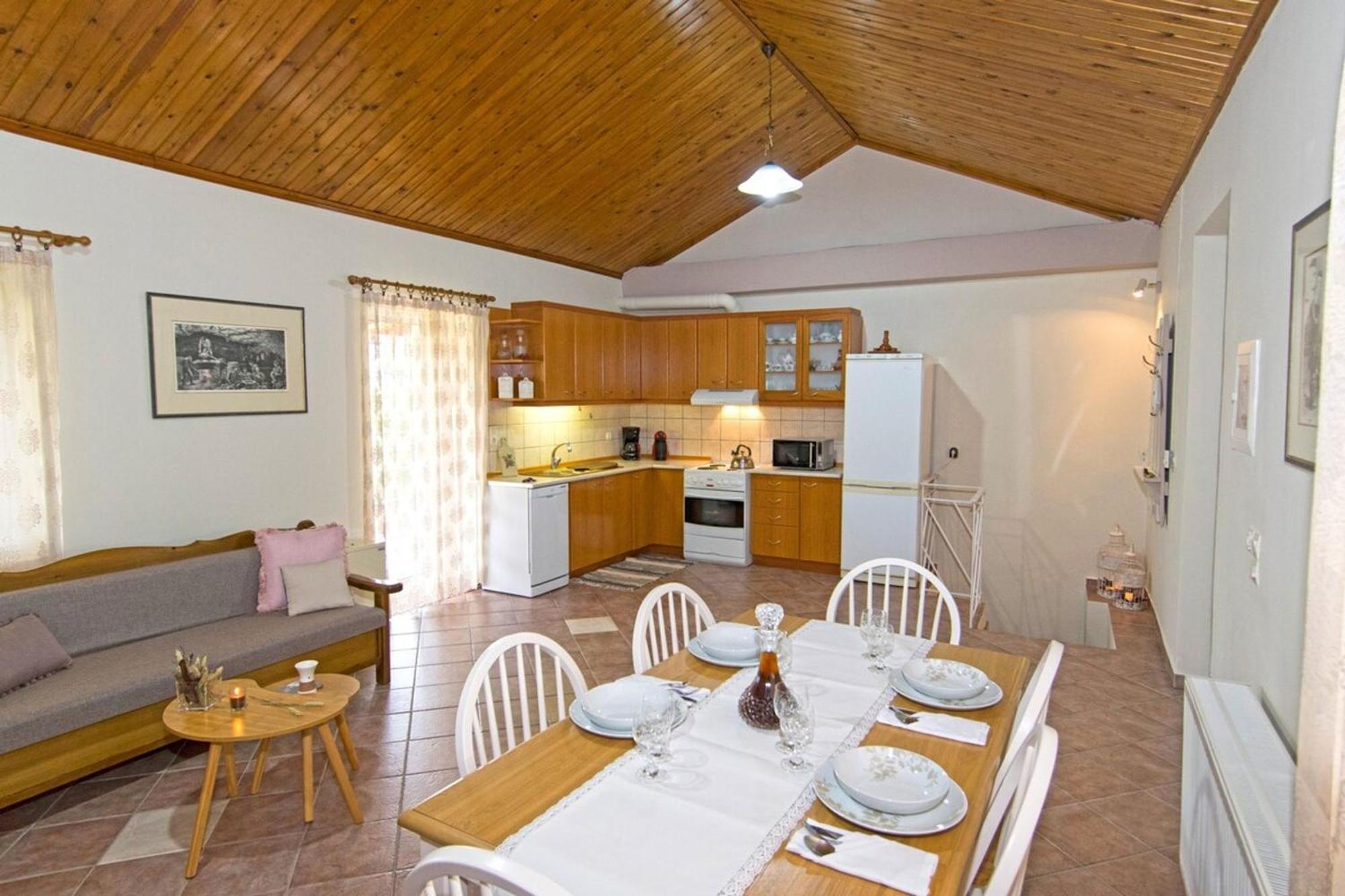 Aoria Traditional House With Stuning Mountain View Loulos Buitenkant foto